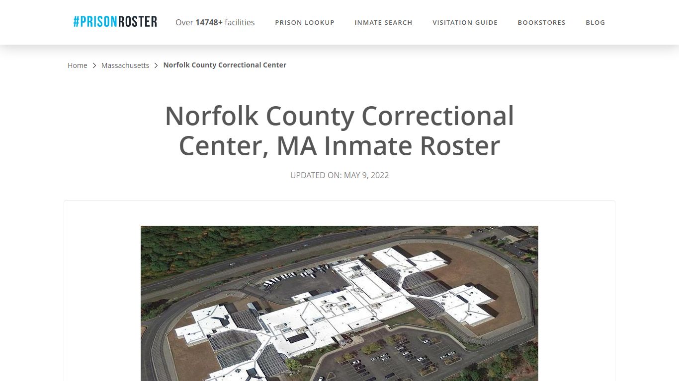 Norfolk County Correctional Center, MA Inmate Roster
